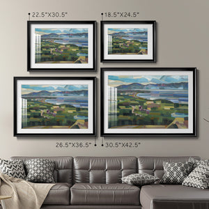 View From Goose Park - Modern Framed Art Print
