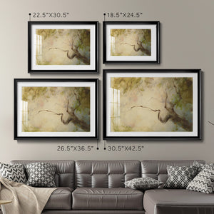 Verdant April - Modern Framed Art Print