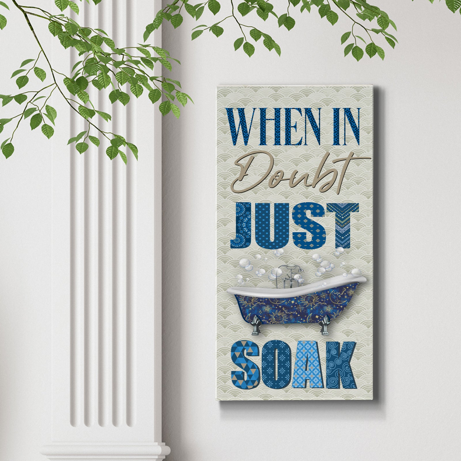 When in Doubt - Canvas Art Print