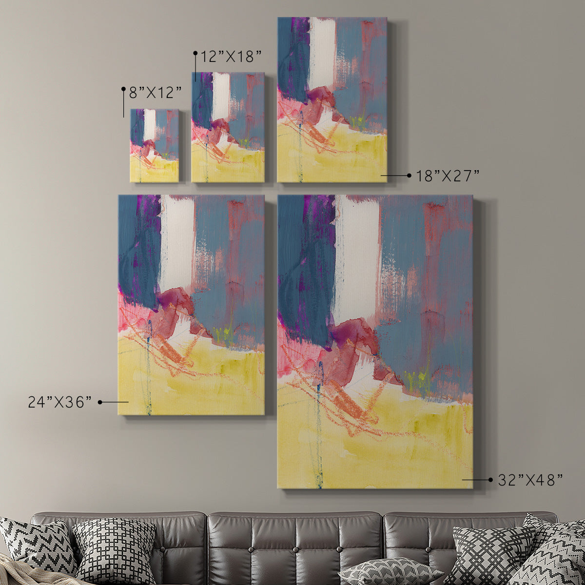 Flim Flam III Premium Gallery Wrapped Canvas - Ready to Hang