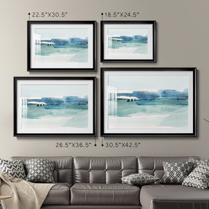 Ultramarine Vista I - Modern Framed Art Print