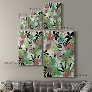 Floral Paradise II Premium Gallery Wrapped Canvas - Ready to Hang