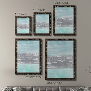 Hydrusphere I - Barnwood Framed Canvas Set