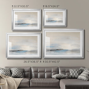 Soft Distance - Modern Framed Art Print