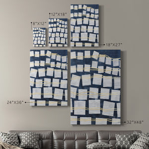 Networks IV Premium Gallery Wrapped Canvas - Ready to Hang