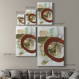Rusted Loops II - Canvas Art Print