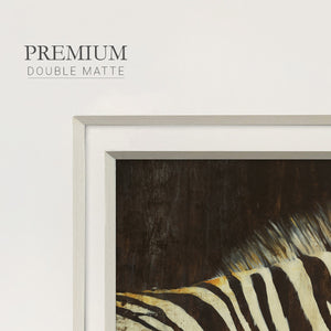 Striped Pajamas- Premium Framed Print Double Matboard