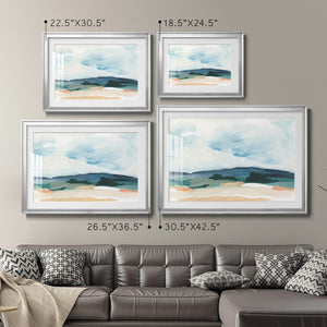 Pastel Vista II - Modern Framed Art Print
