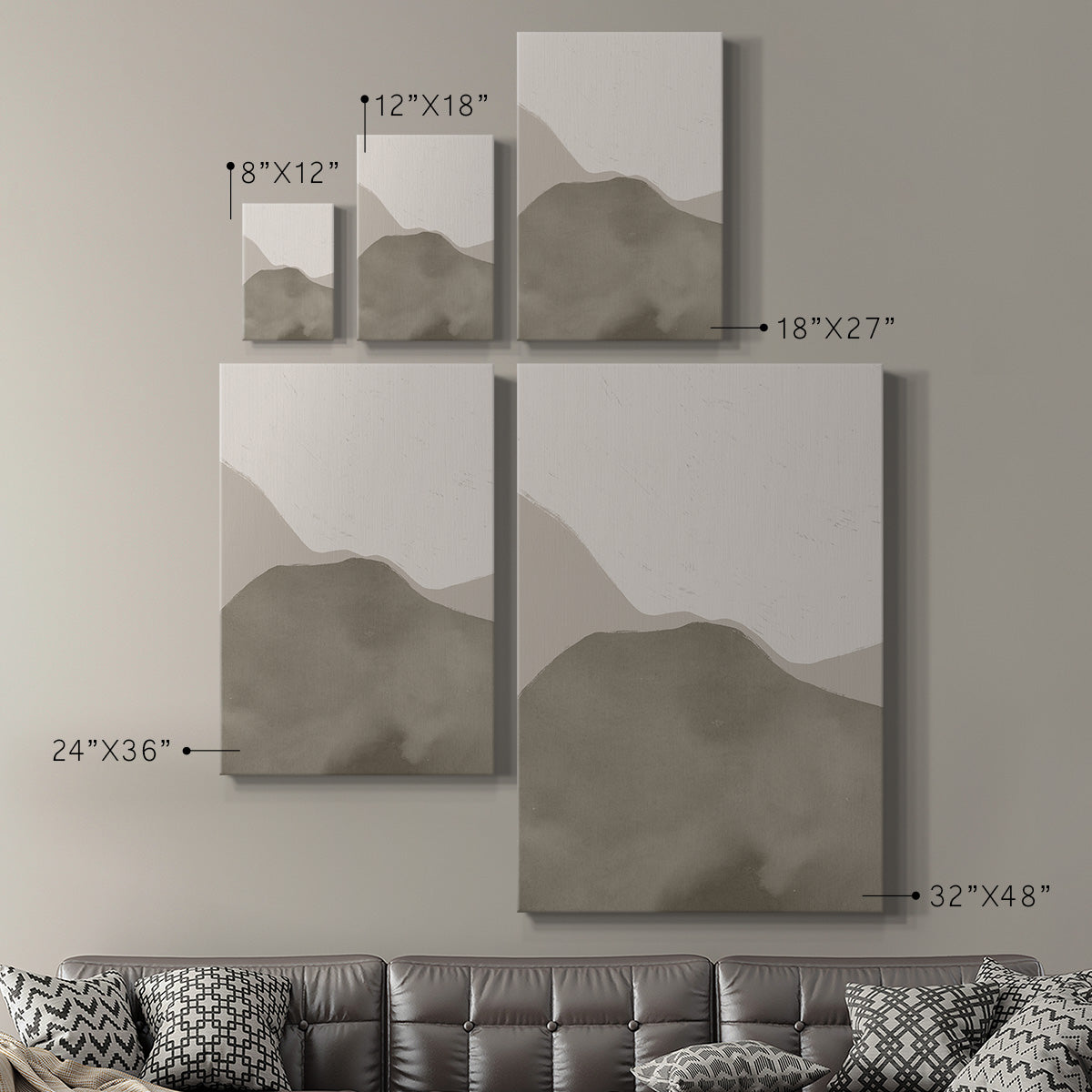 Cloud Kiss II Premium Gallery Wrapped Canvas - Ready to Hang