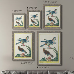 Pastel Birds III - Premium Framed Canvas 2 Piece Set - Ready to Hang