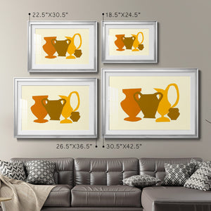 Posing Pottery II - Modern Framed Art Print