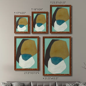 Boulder I - Barnwood Framed Canvas Set