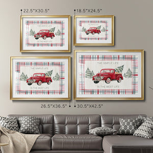 Indigo Kelp II - Modern Framed Art Print