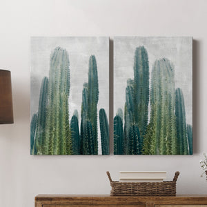 Aruba Cacti I Premium Gallery Wrapped Canvas - Ready to Hang - Set of 2