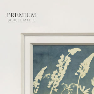 Solstice Lupine- Premium Framed Print Double Matboard