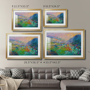 Embraced - Modern Framed Art Print