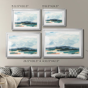 Pastel Vista I - Modern Framed Art Print