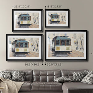 Cable Town - Modern Framed Art Print
