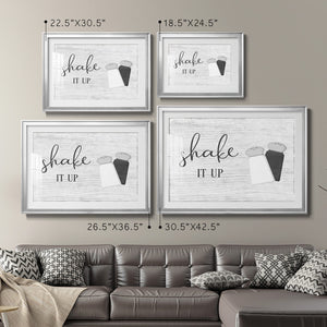 Shake it Up - Modern Framed Art Print