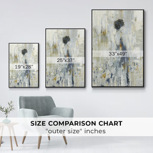 Fond Reflections - Framed Premium Gallery Wrapped Canvas L Frame - Ready to Hang