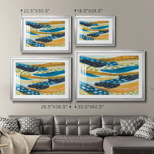 Feathery III - Modern Framed Art Print