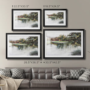 Upon Reflection - Modern Framed Art Print