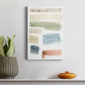 Watercolor Swatches I Premium Gallery Wrapped Canvas - Ready to Hang