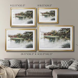 Upon Reflection - Modern Framed Art Print