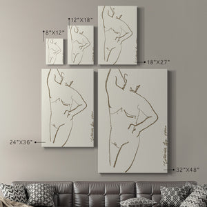 Toi et Moi II Premium Gallery Wrapped Canvas - Ready to Hang