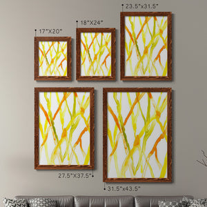 Runnel III - Barnwood Framed Canvas Set