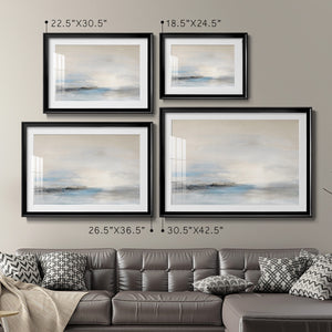 Soft Distance - Modern Framed Art Print