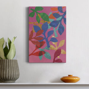 Vivid Stems II - Canvas Art Print