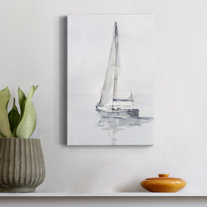 Misty Harbor I Premium Gallery Wrapped Canvas - Ready to Hang