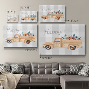 Happy Harvest I Premium Gallery Wrapped Canvas - Ready to Hang