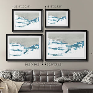 Meta Land III - Modern Framed Art Print