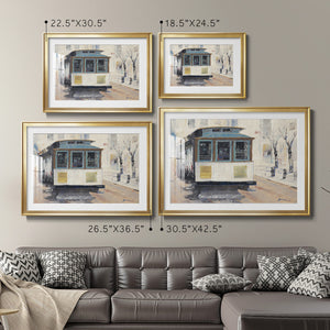 Cable Town - Modern Framed Art Print