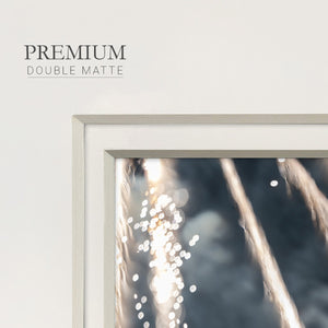 Celestial Glimmer Premium Framed Print Double Matboard