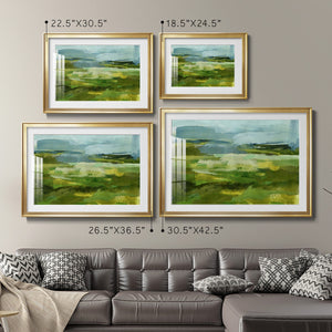 Emerald View I - Modern Framed Art Print