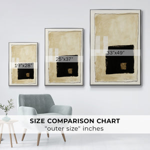 Inner Musing I - Framed Premium Gallery Wrapped Canvas L Frame - Ready to Hang