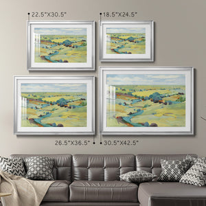 Idyll Sweep - Modern Framed Art Print