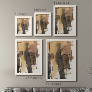 Retro Vibe III - Barnwood Framed Canvas Set