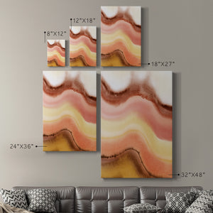 Warm Sediment II Premium Gallery Wrapped Canvas - Ready to Hang