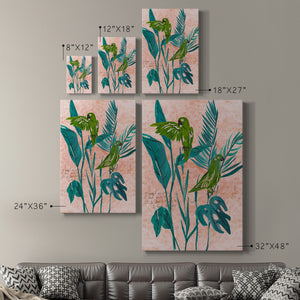 The Tropical Song III Premium Gallery Wrapped Canvas - Ready to Hang