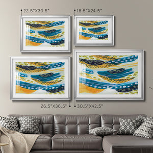 Feathery I - Modern Framed Art Print