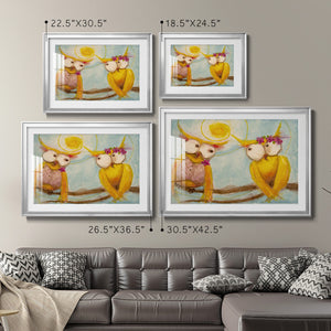 Hoos Branch for Two - Modern Framed Art Print
