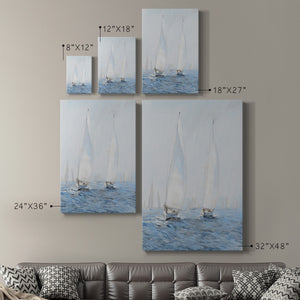 Sailing Upwind II - Canvas Art Print