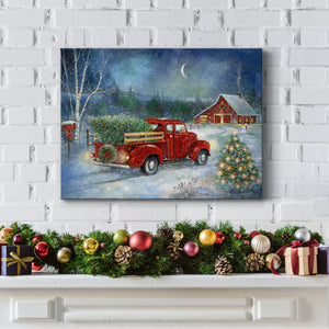 Christmas Delivery - Premium Gallery Wrapped Canvas  - Ready to Hang