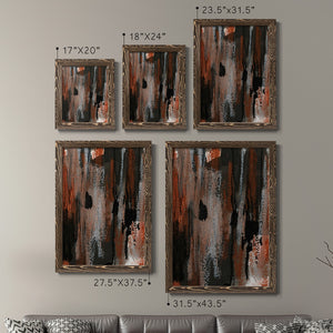 Loft Pastel VII - Barnwood Framed Canvas Set