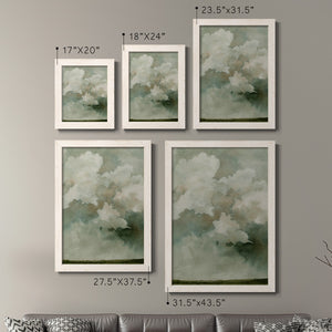 Coming Rain I - Barnwood Framed Canvas Set