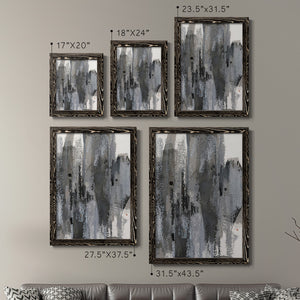 Loft Pastel III - Barnwood Framed Canvas Set